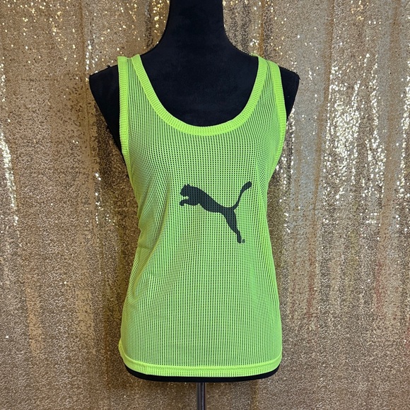 Puma Tops - Puma Neon Yellow/green  Active Tank top